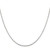 Image of 22" Sterling Silver 1.4mm Beveled Oval Cable Chain Necklace w/4in ext.