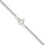 Image of 22" Sterling Silver 1.5mm Diamond-cut Round Box Chain Necklace