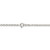 Image of 22" Sterling Silver 2.5mm Diamond-cut Cable Chain Necklace w/4in ext.