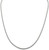 Image of 22" Sterling Silver 2.5mm Diamond-cut Round Franco Chain Necklace