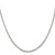 Image of 22" Sterling Silver 2.75mm Beveled Oval Cable Chain Necklace w/4in ext.