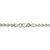 Image of 22" Sterling Silver 3.75mm Diamond-cut Spiga Chain Necklace