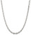 Image of 22" Sterling Silver 5.4mm Beveled Oval Cable Chain Necklace