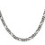Image of 22" Sterling Silver Antiqued 5.5mm Figaro Chain Necklace
