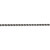 Image of 22" Sterling Silver Ruthenium-plated 3mm Rope Chain Necklace