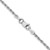 Image of 24" 10K White Gold 1.75mm Diamond-cut Rope Chain Necklace