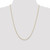 Image of 24" 10K Yellow Gold 1.8mm Diamond-cut Cable Chain Necklace