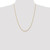 Image of 24" 10K Yellow Gold 2.0mm Extra-Light Diamond-cut Rope Chain Necklace