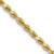 Image of 24" 10K Yellow Gold 2.75mm Diamond-cut Rope Chain Necklace