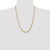 Image of 24" 10K Yellow Gold 3.75mm Diamond-cut Rope Chain Necklace