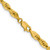 Image of 24" 10K Yellow Gold 4.25mm Semi-Solid Rope Chain Necklace
