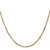 Image of 24" 14K Yellow Gold 2.5mm Diamond-cut Milano Rope Chain Necklace