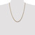 Image of 24" 14K Yellow Gold 4mm Diamond-cut Quadruple Rope Chain Necklace