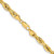 Image of 24" 14K Yellow Gold 7.0mm Semi-Solid Rope Chain Necklace