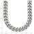 24 inch Stainless Steel 11.92mm Polished Curb Chain Necklace