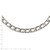 Image of 24" Stainless Steel 11mm Polished Open Link Chain Necklace