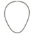 24 inch Stainless Steel 12.5mm Polished Double Curb Chain Necklace