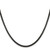 Image of 24" Stainless Steel 2.6mm Polished Black IP-plated Box Chain Necklace