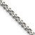 24" Stainless Steel 3.15mm Polished Fancy Link Chain Necklace