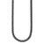 24 inch Stainless Steel 5.89mm Antiqued Box Chain Necklace