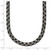 24 inch Stainless Steel 5.89mm Antiqued Box Chain Necklace