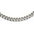 Image of 24" Stainless Steel Oxidized 9.25mm Curb Chain Necklace