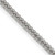 Image of 24" Stainless Steel Polished 3.2mm Bismark Chain Necklace