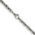 24" Stainless Steel Polished 4.2mm Fancy Twisted Link Chain Necklace
