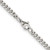 Image of 24" Stainless Steel Polished 4mm Curb Chain Necklace