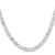 24 inch Stainless Steel Polished 5mm Anchor Chain Necklace