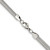 24" Stainless Steel Polished 6.2mm Flat Snake Chain Necklace