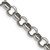 Image of 24" Stainless Steel Polished 8mm Rolo Chain Necklace