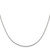 Image of 24" Sterling Silver 1.15mm Curb Chain Necklace
