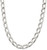 24" Sterling Silver 12.35mm Elongated Open Link Chain Necklace