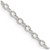 Image of 24" Sterling Silver 2.5mm Flat Open Oval Cable Chain Necklace