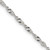 24" Sterling Silver 2mm Singapore Chain Necklace
