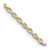 Image of 24" Sterling Silver And Vermeil 1.85mm Diamond-cut Rope Chain Necklace