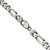 Image of 24" Sterling Silver Antiqued 9mm Figaro Chain Necklace