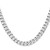 Image of 24" Sterling Silver Rhodium-plated 7.5mm Curb Chain Necklace