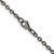 Image of 24" Titanium Polished 2.9mm Cable Chain Necklace