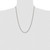 Image of 24" Titanium Polished 3.5mm Curb Chain Necklace