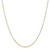 Image of 24" White & Yellow Rhodium over Brass 1.2mm Fancy Chain Necklace