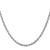 Image of 26" 10K White Gold 3.35mm Diamond-cut Quadruple Rope Chain Necklace