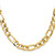Image of 26" 10K Yellow Gold 10mm Light Concave Figaro Chain Necklace