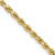Image of 26" 10K Yellow Gold 2.25mm Diamond-cut Rope Chain Necklace