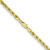Image of 26" 10K Yellow Gold 4.25mm Diamond-cut Rope Chain Necklace