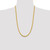 Image of 26" 10K Yellow Gold 4.75mm Semi-Solid Rope Chain Necklace