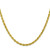 Image of 26" 10K Yellow Gold 4mm Diamond-cut Rope Chain Necklace