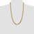 Image of 26" 10K Yellow Gold 6.75mm Flat Beveled Curb Chain Necklace