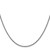 Image of 26" 14K White Gold 1.5mm Semi-Solid Round Box Chain Necklace